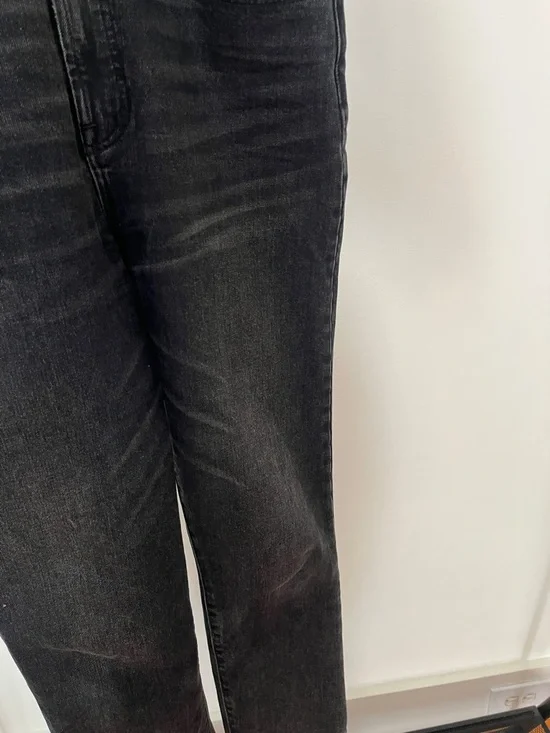 Madewell Perfect Vintage Jean Size 30 Black Denim - Picture 2 of 7